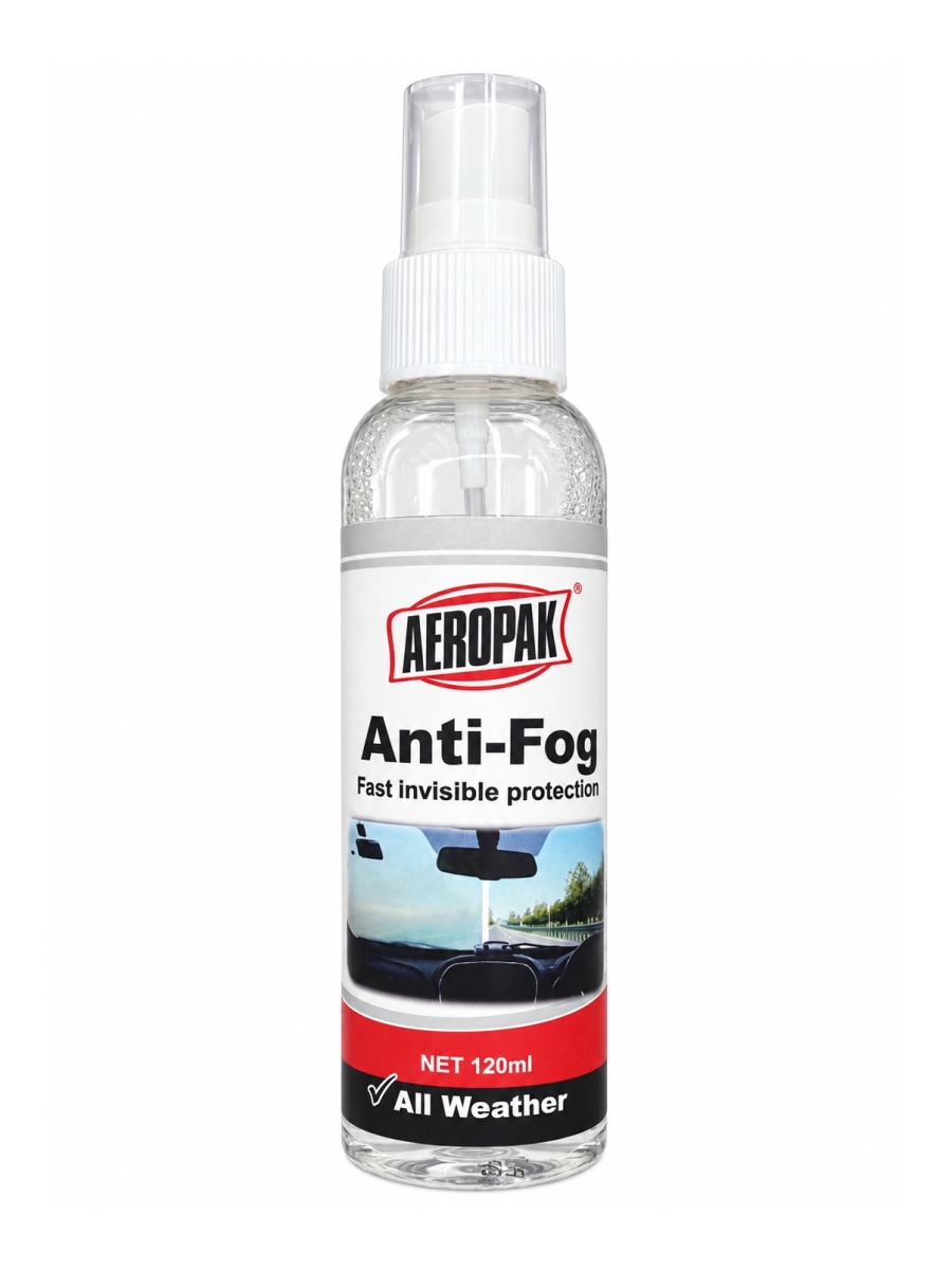 תרסיס נגד אדים לשמשות AEROPAK Anti-Fog - 120 מ״ל